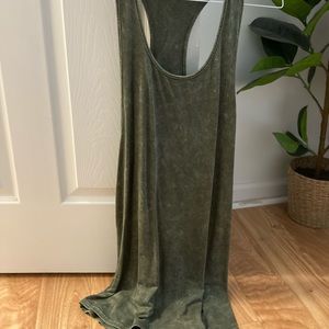 Green dress